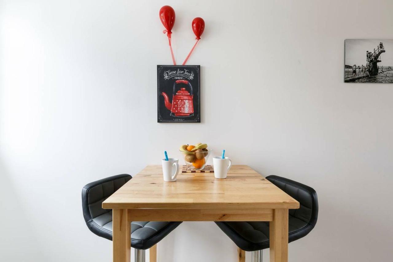 Cosy Solidor Beach View Apartment Saint-Malo Luaran gambar